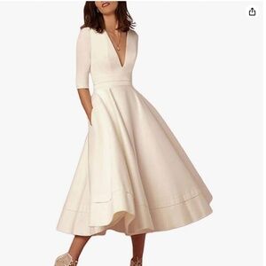 Iconic Under the Tuscan Sun white dress!!  IYKYK :)